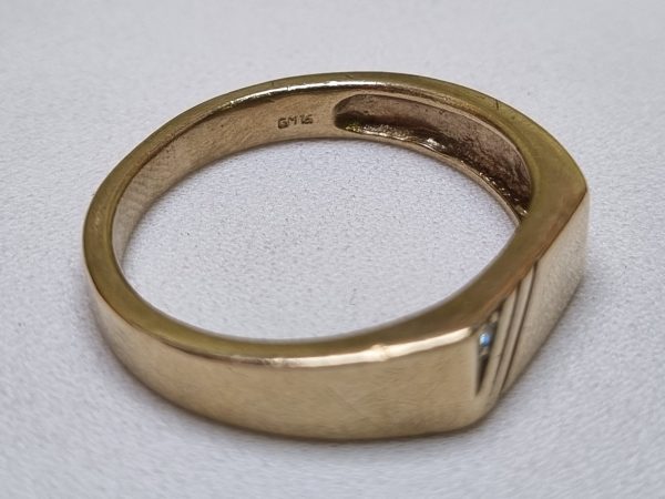 9ct Yellow Gold Signet Ring TW386571 - Image 9