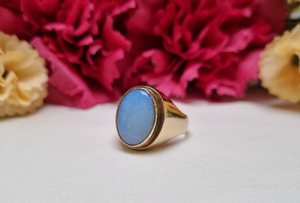9ct Yellow Gold Opalescent Ring TW373743 - Image 5