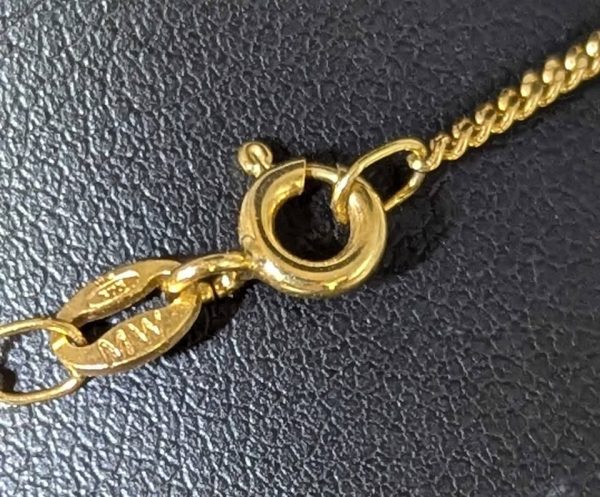Unisex 9CT Yellow Gold Necklace With Crucifix Pendant (3.5gms) - BP385928 - Image 5