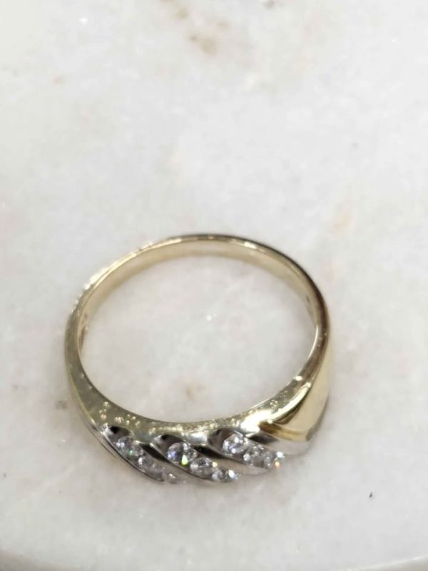 9CT YELLOW GOLD LGD RING #GN386384 - Image 10