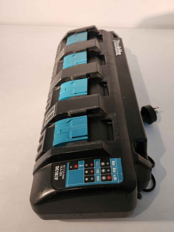 MAKITA 4 PORT CORDED BATTERY CHARGER #GN387850 - Image 3