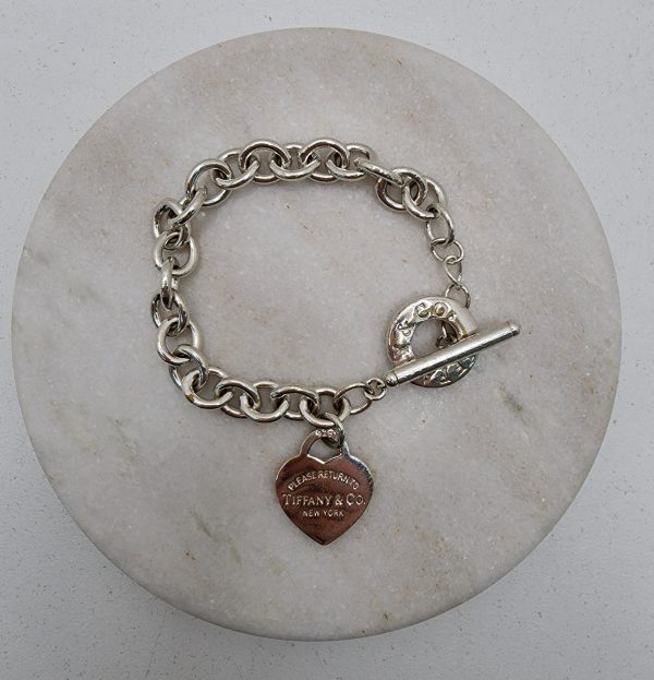 Tiffany&Co. Heart Tag Toggle Bracelet Silver 925 - IP382661 - Image 12