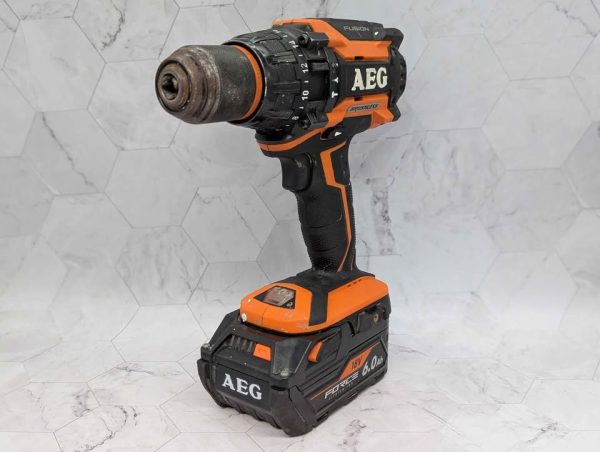 AEG 18V Brushless Hammer Drill w/ 6.0Ah Battery - BP391388