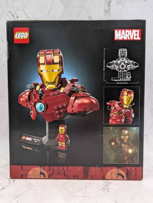 Sealed LEGO Marvel Iron Man Mk4 Bust Set (76327) - BP389131 - Image 3