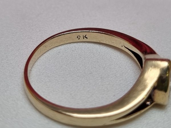 9ct Yellow Gold Solitaire Diamond Ring TW373764 - Image 7