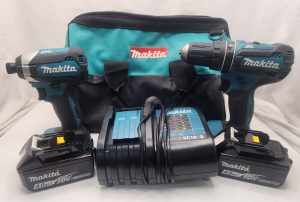 Makita Drill Kit with 2x 4.0Ah Batteries and Charger - IP388912