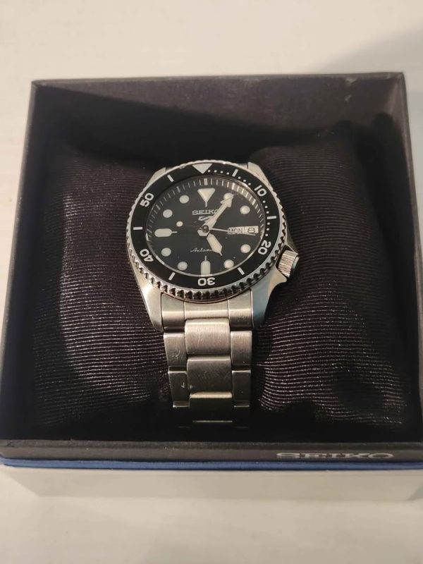 MENS SEIKO WATCH 4R36-14B0 IN BOX WITH EXTRA LINK #GN387894 - Image 8