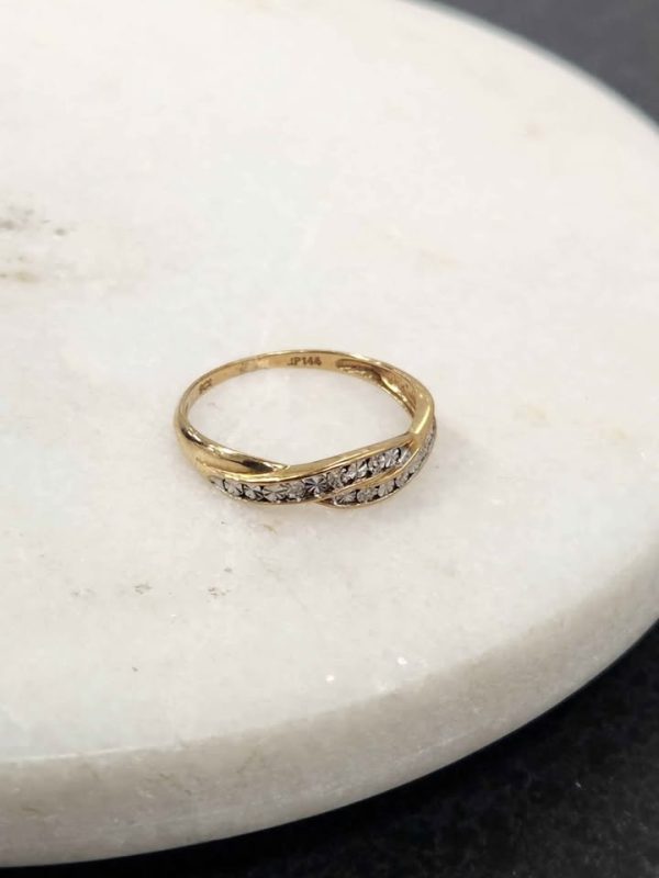 9CT YELLOW GOLD RING #GN344160 - Image 3