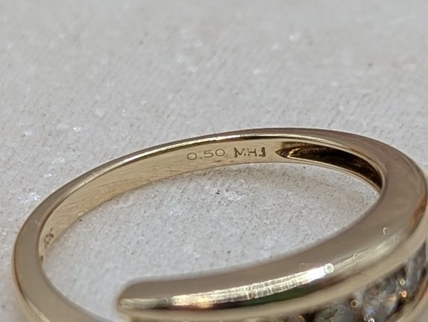Ladies 10CT Yellow Gold Diamond Ring (3.0gms) - BP349275 - Image 7