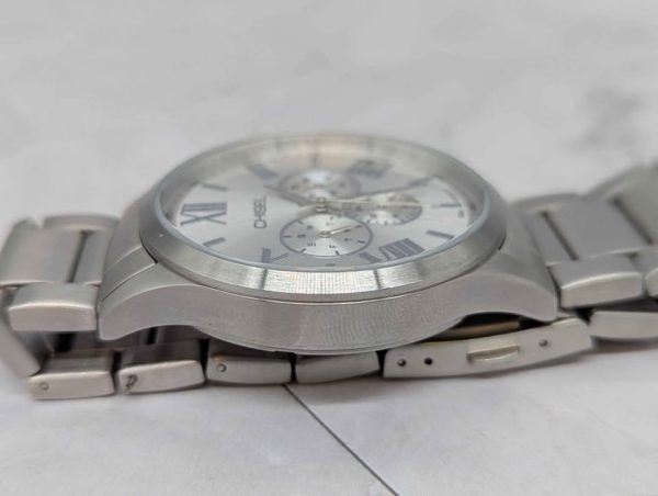 Mens Chisel Silver Vector Watch (5829021) - BP385125 - Image 4