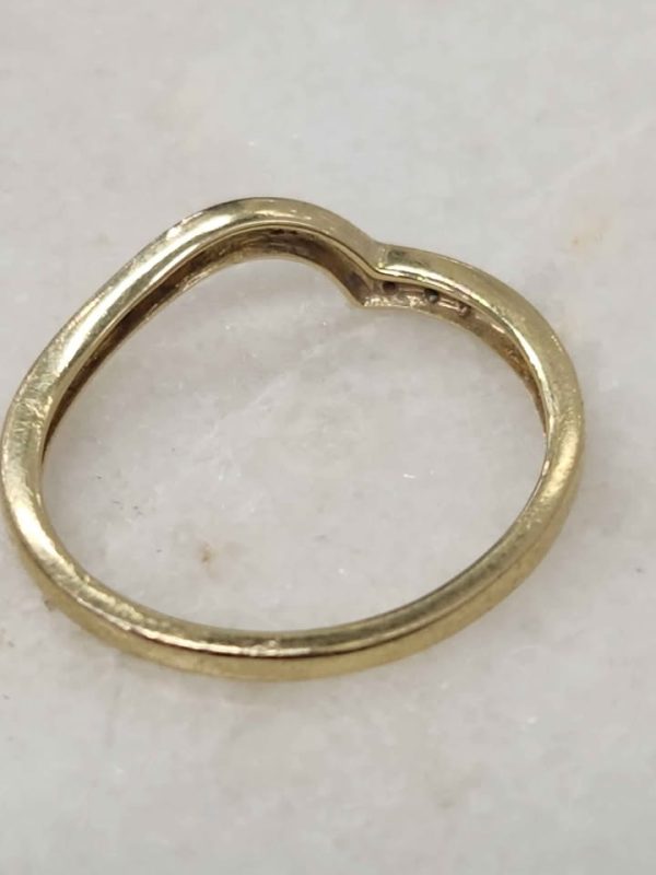 9CT YELLOW GOLD RING #GN386188 - Image 2