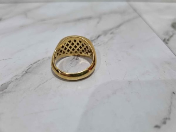 18CT YELLOW GOLD APT RING TW384462 - Image 13