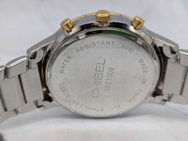 Mens Chisel Gold & Silver Tone Watch (5821009) - BP385127 - Image 9