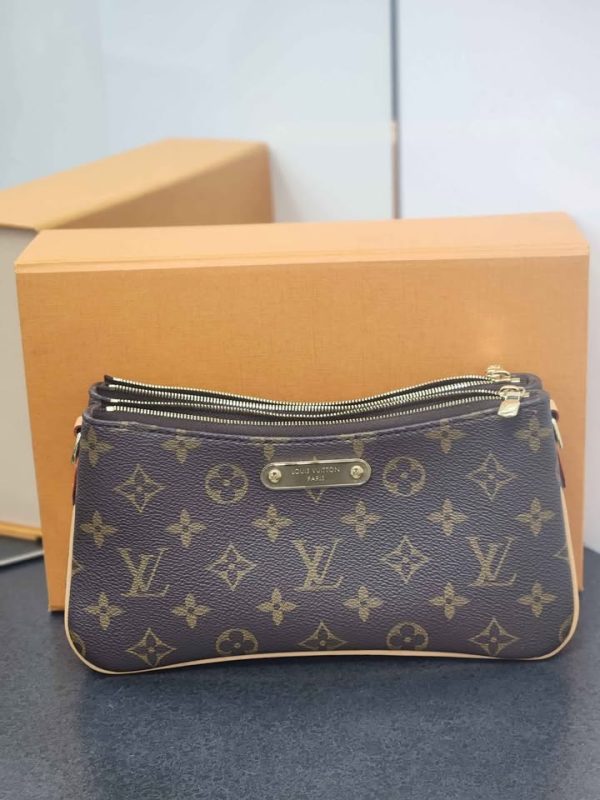 LOUIX VUITTON LIV POCHETTE BAG IN BOX WITH RECEIPT #GN381386 - Image 14