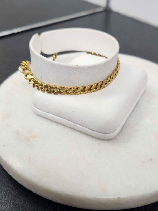24CT YELLOW GOLD BRACELET #GN390395 - Image 16