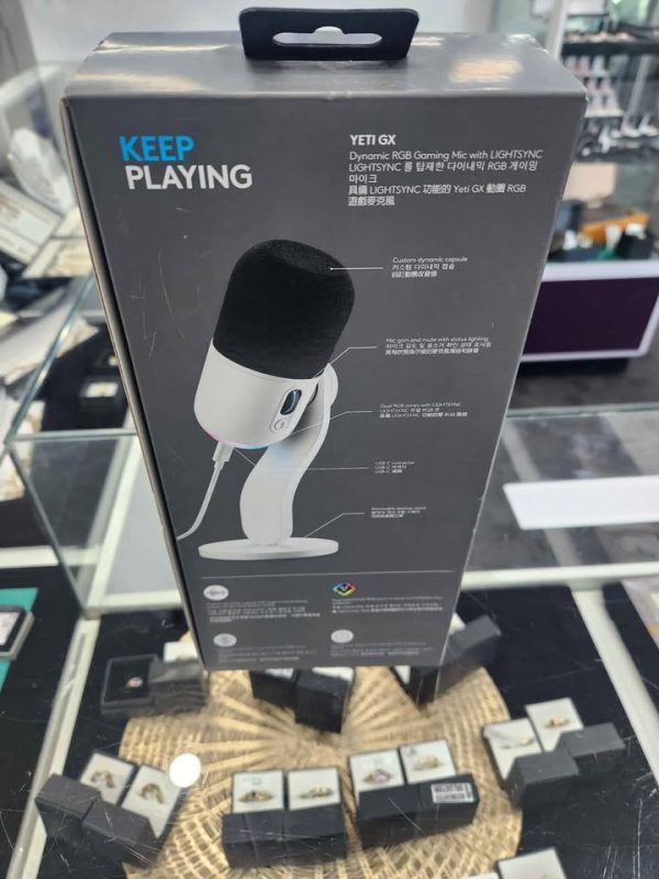 LOGITECH MICROPHONE YETI GX IN BOX #GN387974 - Image 6