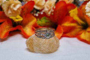 9ct Yellow Gold 3-Piece Bridal Set TW375439