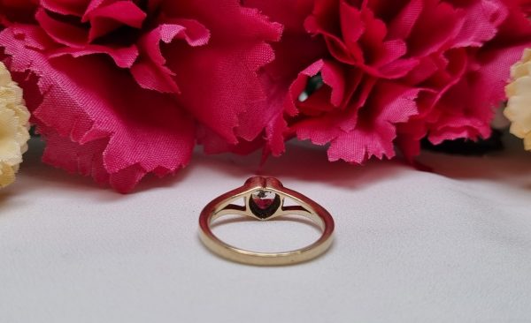 9ct Yellow Gold Solitaire Diamond Ring TW373764 - Image 8