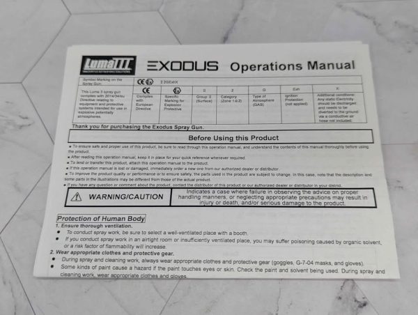 Exodus Spray Paint Gun (2GEXHX) - BP391347 - Image 7