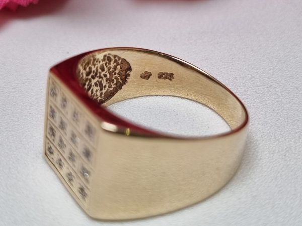 9ct Yellow Gold Signet Ring TW370883 - Image 9