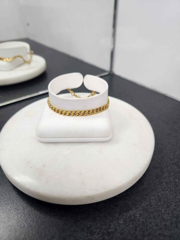 24CT YELLOW GOLD BRACELET #GN390395 - Image 9