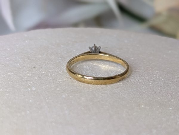Ladies 9ct Gold Diamond Ring - BP343171 - Image 4