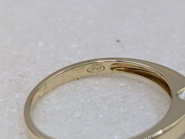 Valuated Ladies 9CT Yellow and White Gold Diamond Set Ring (3.12gms) - BP352406 - Image 7