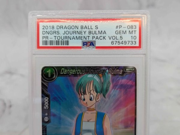 PSA Graded 2018 Dragon Ball Dangerous Journey Bulma Card (Gem Mint 10) - BP390991-2 - Image 3