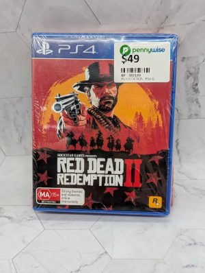 Red Dead Redemption 2 PS4 Game with Steelbook Case - BP382120