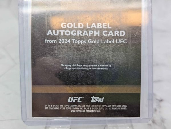 Topps Gold Label Bryan Battle Autograph Card (67/99) - BP390511 - Image 5