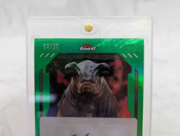 Topps Finest Star Wars Ian Whyte as Vetch Autograph Card (84/99) - BP390993-11 - Image 3