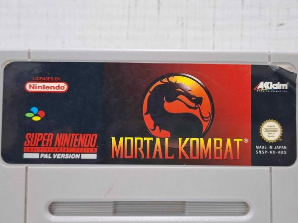 MORTAL KOMBAT NINTENDO GAME *NO MANUAL, NO BOX* TW391645-20 - Image 2