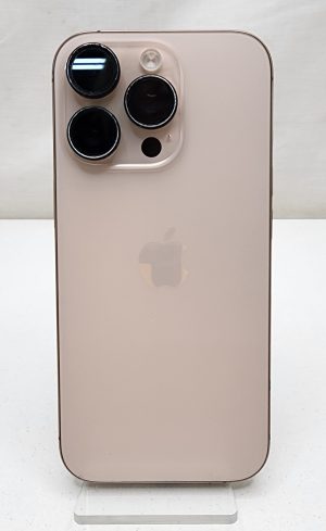 Apple iPhone 16 Pro 128GB 'Desert Titanium' w Charger & Case - IP393808