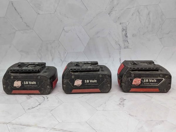 Bosch 18V Drill & Impact Driver Kit w/ 3 x Batteries - BP391280 - Image 5