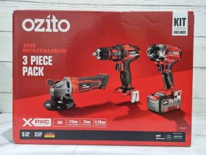 OZITO DRILL KIT *FACTORY SEALED* TW391023