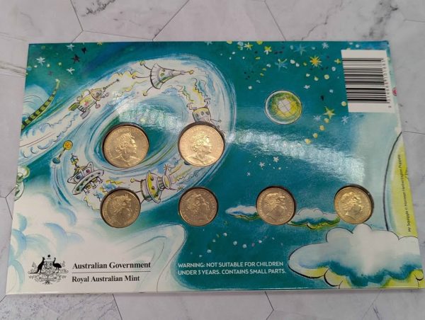 Mr Squiggle & Friends 2019 Collectable 7-Coin Set - BP392937 - Image 7