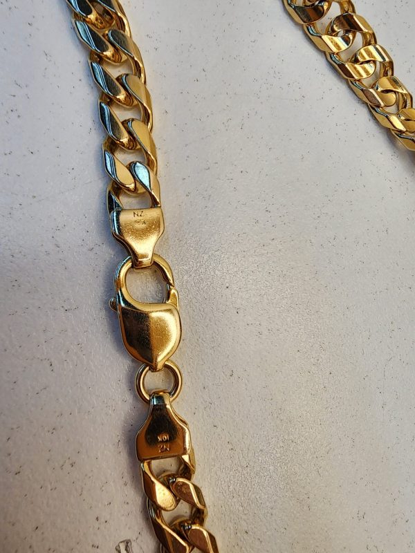 Unisex 10CT Yellow Gold Necklace - IP386457 - Image 12