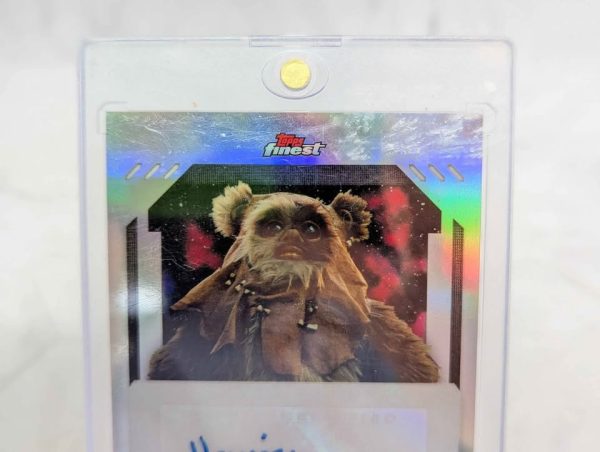 Topps Finest Star Wars Harrison Davis as Pommet Warrick Autograph Card - BP390993-9 - Image 3