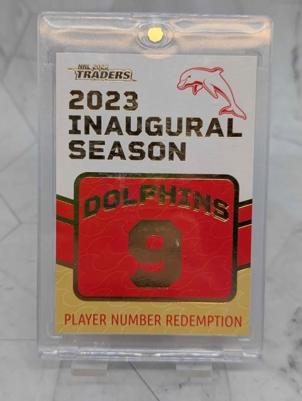 NRL 2023 Inaugural Season Dolphins Player Number Redemption Card (09/18) - BP391097 - Image 2