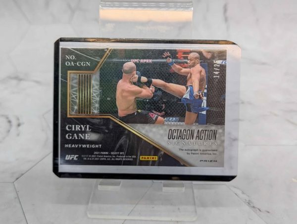 Panini Rookie Select 2021 UFC Heavyweight Ciryl Gane Autograph Card (14/25) - BP391095 - Image 5