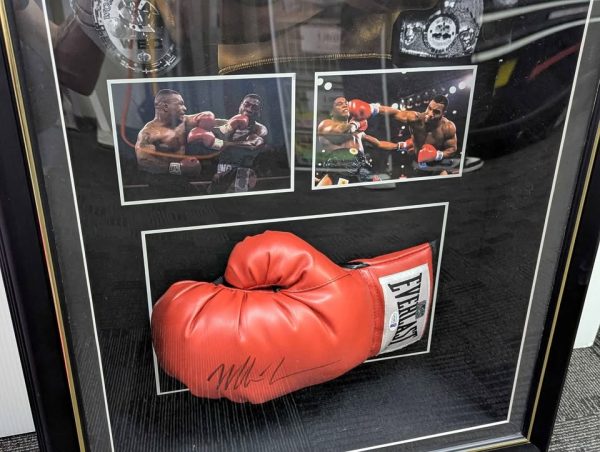 Framed Mike Tyson Autographed Glove Memorabilia - BP391464 - Image 3