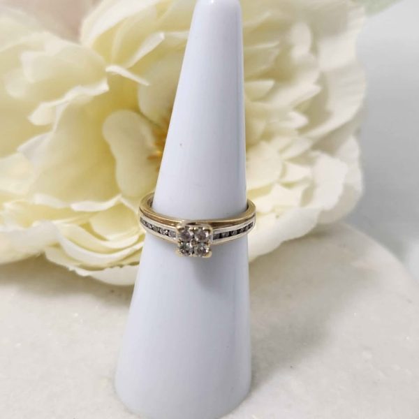 9CT YELLOW GOLD RING #GN371146 - Image 6