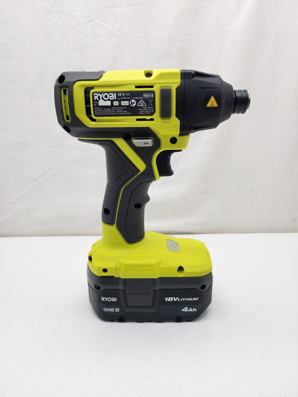 Ryobi 18V Impact Driver w/ 4.0Ah Battery - IP375815 - Image 3
