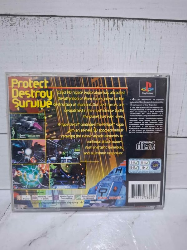 PS1 GAME - R•TYPE DELTA TW391645-9 - Image 8
