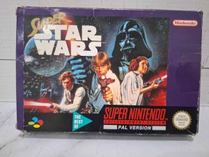 SUPER STARWARS NINTENDO GAME *NO MANUAL* TW391645-30