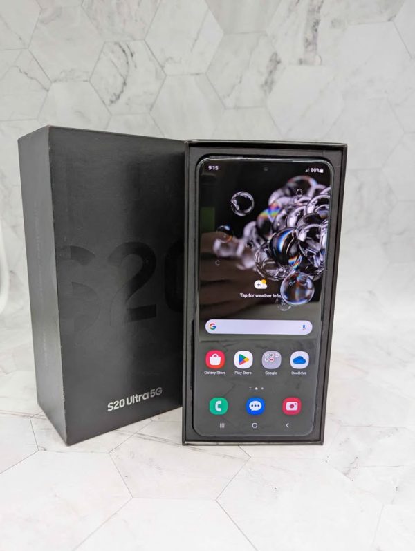 Samsung S20 Ultra Black 128GB Mobile Phone - BP392477