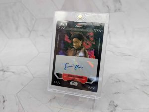 Topps Finest Star Wars Jecobi Swain as Jayco Autograph Card (02/10) - BP390993-3