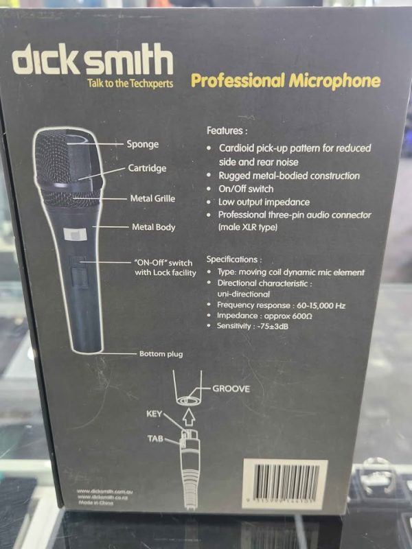 DICK SMITH MICROPHONE IN BOX #GN391064 - Image 2