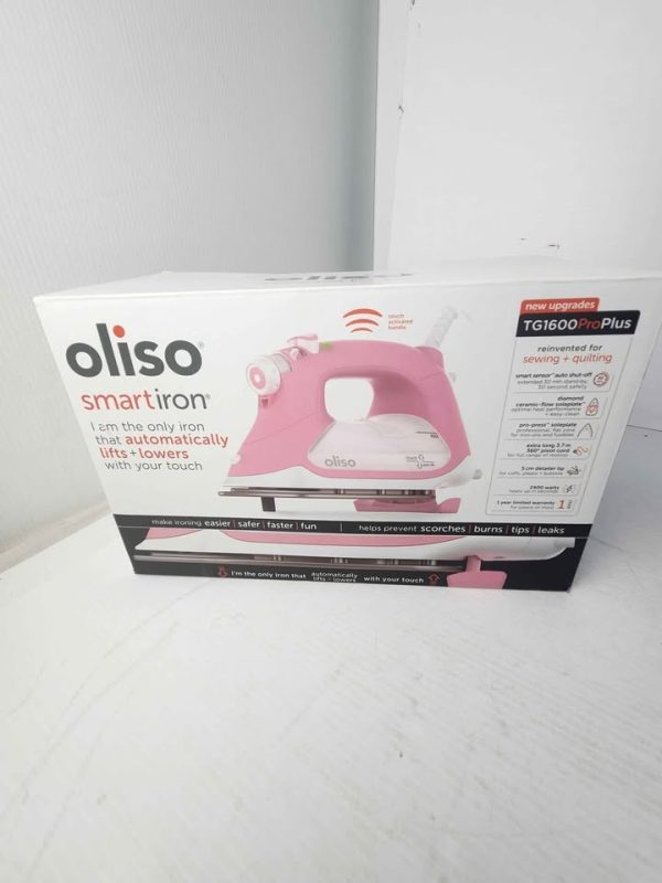 OLISO SMART IRON (PINK) IN BOX #GN390131