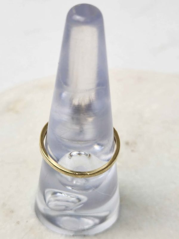 9CT YELLOW GOLD RING #GN390086 - Image 2